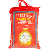 PRESIDENT - Arroz Golden Sella Basmati, paquete de 20 (1 x 20 kg)