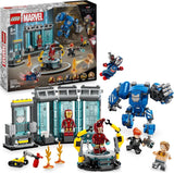 LEGO Marvel Laboratorio de Iron Man: Salón de la Armadura - Juguete de superhéroe con figura mecánica, 5 minifiguras, incluido Aldrich Killian - Regalo de los Vengadores para niños y niñas a partir de 8 años 76315 Juegos de construcción Beuche den LEGO-Store Default Title