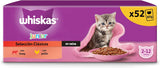 Whiskas Junior Classic comida húmeda para gatos, 13 x 4 x 85 g