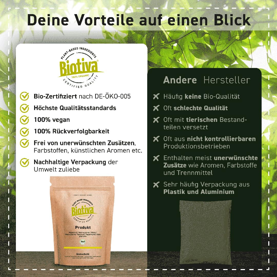 Té Matcha Orgánico 100g - Matcha Original en Polvo - Batidos de Té Latte - Matcha Orgánico de la más Alta Calidad de Japón - Embotellado y Controlado en Alemania - Biotiva