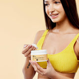 Maternatura, mascarilla aftercare con maracuyá, hidrata y da elasticidad al cabello después de la exposición al sol, rutina de belleza orgánica para cabello de playa, certificado orgánico, Made in Italy - 200 ml Naty Shop mascarilla capilar