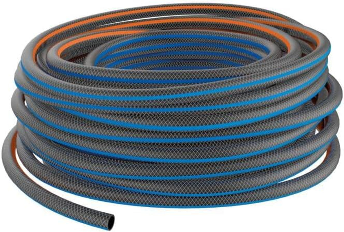 Fiskars Manguera de jardín ML X Series Manguera de agua para riego manual, 13 mm (1/2"), Longitud: 25 m, Conexión universal, Protección UV, Protección contra heladas, Resistente a la torsión, Azul, 1076045