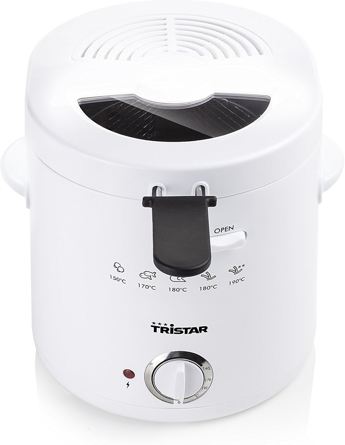 Tristar FR-6941 freidora - termostato, 1,5 L, 1000 W, blanca Electrodomésticos Naty Shop