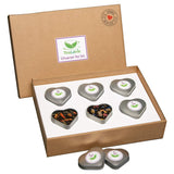 Tealavie Juego de regalo de 6 tés de frutas (60 g) Juego de muestra Caja de regalo Ideas de regalos de agradecimiento para mujeres colegas Día de la madre 2024