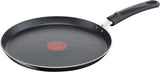 Tefal Easy Cook & Clean, revestimiento antiadherente, indicador de temperatura, no recomendado para inducción Ollas y sartenes Naty Shop Sartén para tortitas 25 Cm