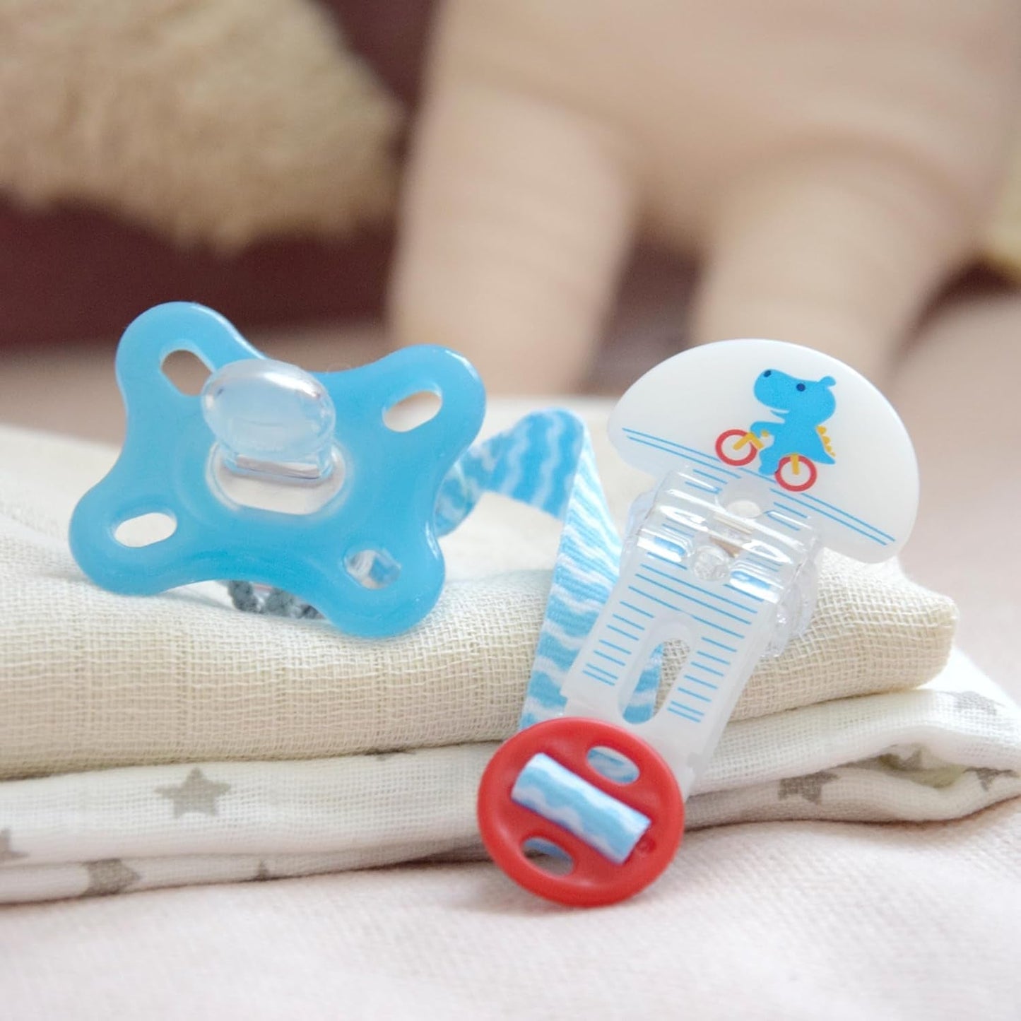 MAMÁ ¡Córtalo! & Funda, cadena con funda para chupete, neutro