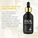 Aceite Orgánico para el Crecimiento del Cabello 5% - Solución de Uso Externo - Crecimiento y Engrosamiento del Cabello - Para la Caída y Afinamiento del Cabello Masculino - Reactiva los Folículos que se Encogen - Dispensador de Bomba Precisa, 60ml Cuidado del Cabello Naty Shop