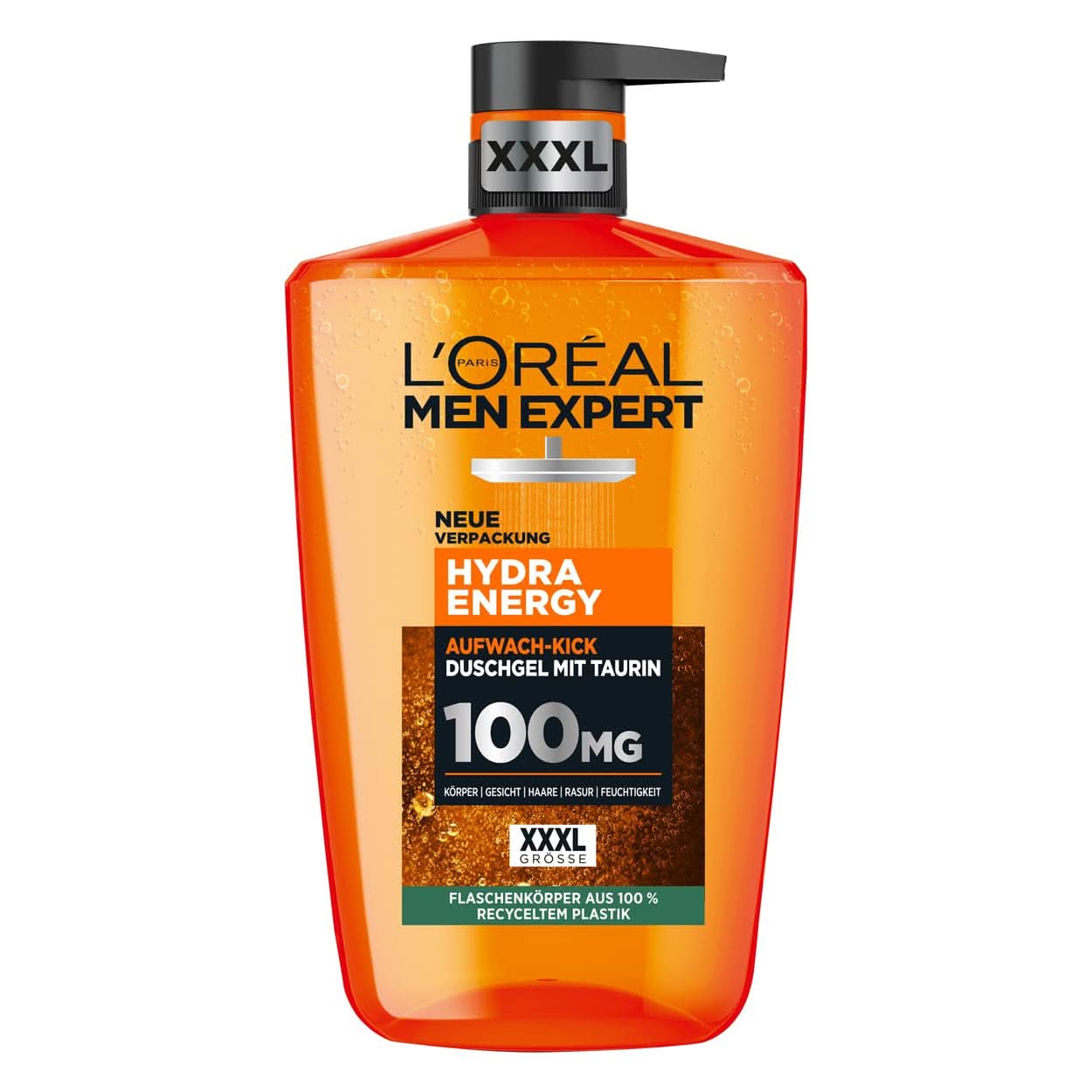 L'Oréal Men Expert XXXL Gel de ducha y champú para hombre, 1 litro Naty Shop 1 litro