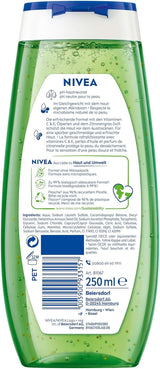 NIVEA Gel de ducha Lemon Grass And Oil, 250 ml Ducha y baño Naty Shop