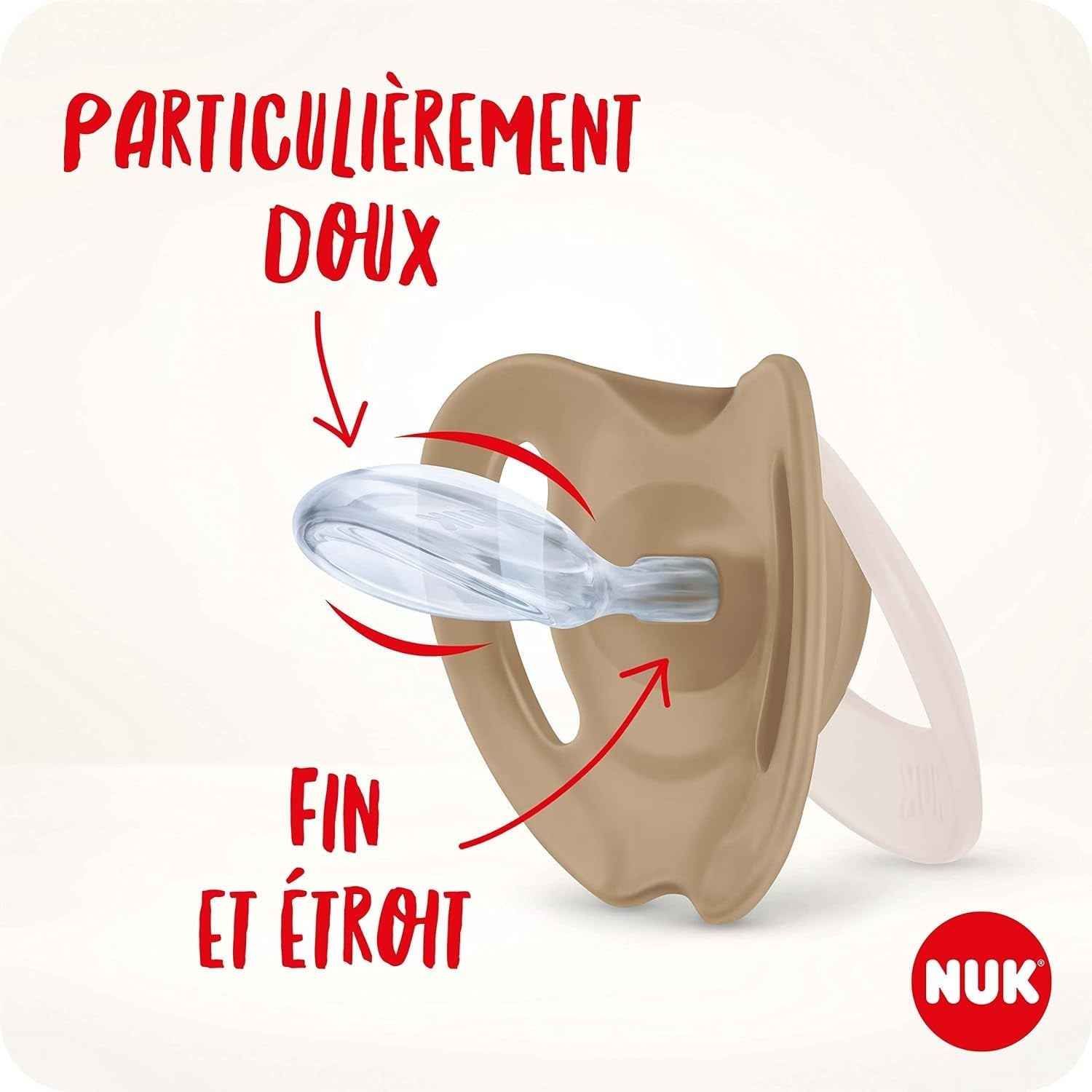 Chupete para bebé NUK Star Night & Day de 0 a 6 meses que brilla en la oscuridad, silicona sin BPA, gato rosa, paquete de 2