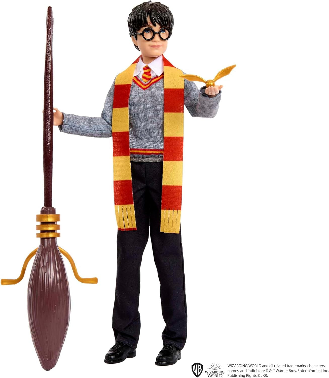 HARRY POTTER Calendario de Adviento de Gryffindor - 24 Historias, Sorpresas Mágicas, Sala Común de Hogwarts, Rostro Realista, Para Fanáticos Mayores de 6 Años, HND80 Naty Shop Dolls