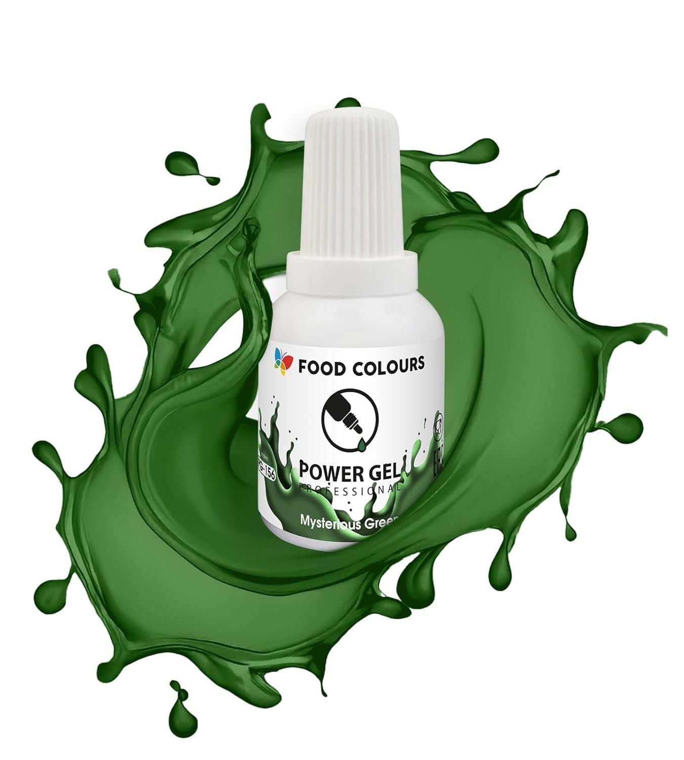 Colorante alimentario en gel, beige, color champán, 20 g. Colorante alimentario para una amplia gama de aplicaciones para decoración de tartas, tartas, natas, bizcochos, glaseado real, macarons.