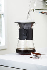 VDD-02B Decantador VD 700 ml V60 con goteo, para 2-3 tazas, transparente