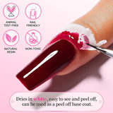 AIMEILI Cinta Despegable De Látex Nagelleck Korrektor Hautschutz Fingerschutz Para Nail Art Palisade Geruchlos Weiß 15Ml