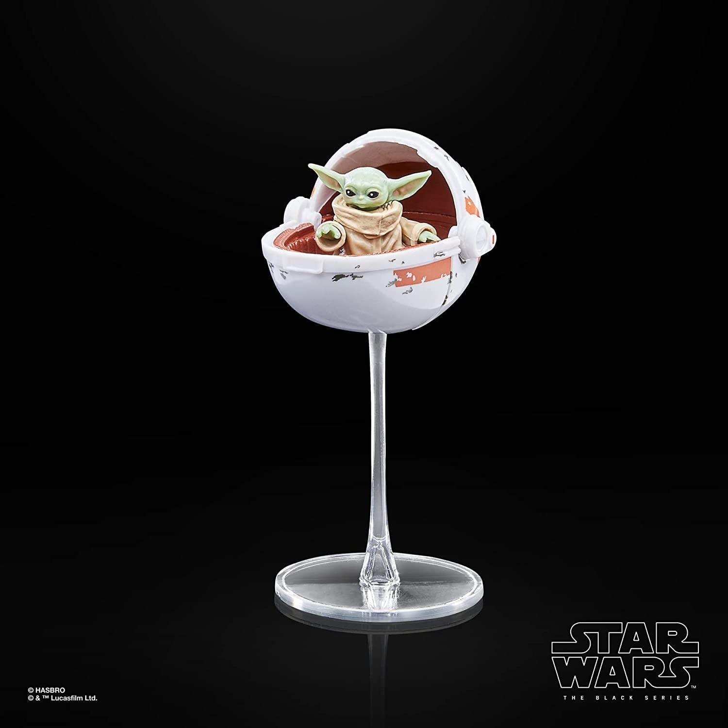 Star Wars Hasbro Black Series Grogu, Figura The Mandalorian Zu, Apto para figuras de acción coleccionables de 15cm, Para niños a partir de 4 años, Multi, F4357 Figuras de acción Naty Shop