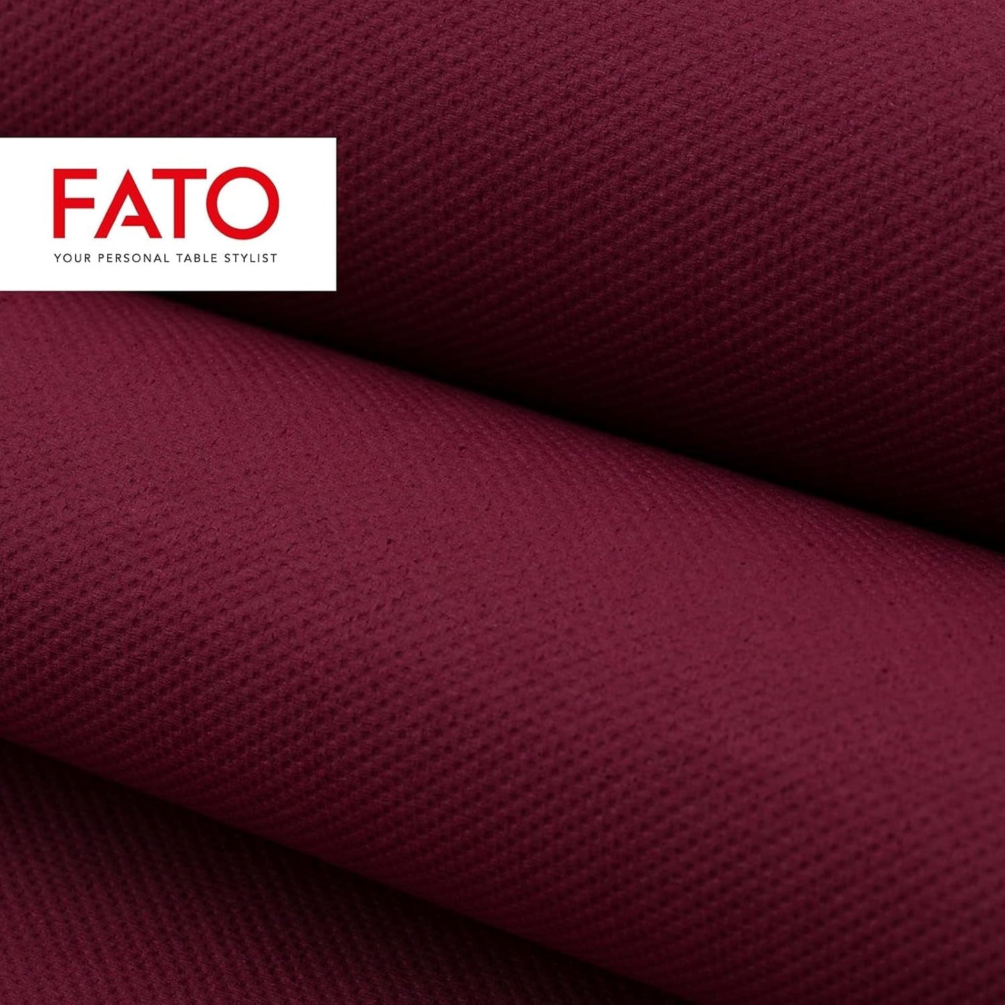 - Papel de seda desechable Suavidad y suavidad, paquete de 40, 38 x 38, tamaño 4 pliegues, 2 capas, color burdeos, papel de celulosa 100% pura, certificado Fsc (paquete de 3)
