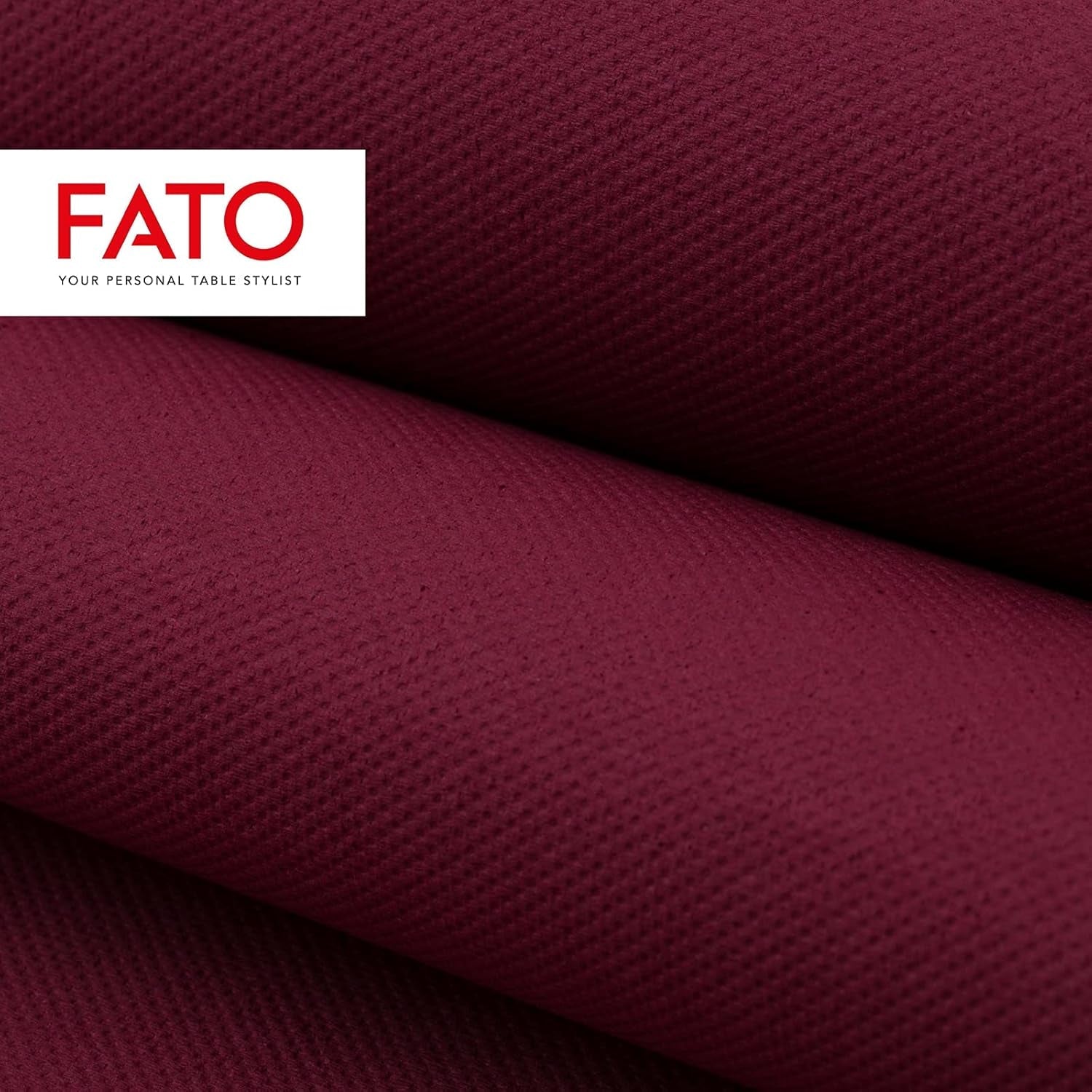 - Papel de seda desechable Suavidad y suavidad, paquete de 40, 38 x 38, tamaño 4 pliegues, 2 capas, color burdeos, papel de celulosa 100% pura, certificado Fsc (paquete de 3)