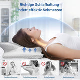 Hothands Almohada De Espuma Viscoelástica Almohada Ortopédica Ergonómica Lado Espalda Almohada para Alivio Del Dolor Abdominal Mejora La Calidad Del Sueño 62X41X13/11Cm Almohadas Ortopédicas Cervicales Naty Shop