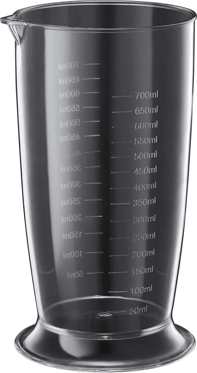 Russell Hobbs Stabmixer [3 en 1: Pürierstab/Zerkleinerer, Mixer- & Schneebesenaufsatz] Desire Rot (sin Bpa y Spülmaschinenfestes Zubehör, Für Smoothie, Suppen Saucen, Joghurt Babynahrung) 24700-56 Kitchen Naty Shop