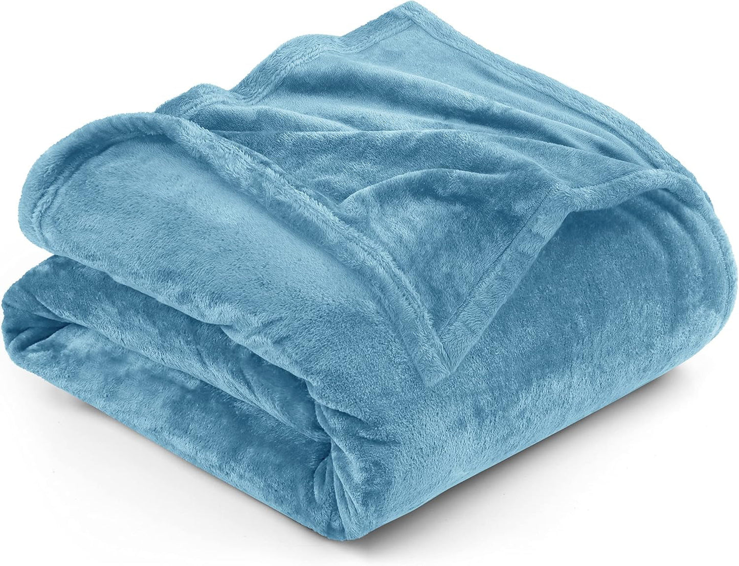 Utopia Bedding Kuschelige Fleecedecke [228X228 Cm, Gris] Weiche, Leichte, Warme Flauschige Decke Kuschelige Und Atmungsaktive Decken Für Bett Sofa Couch