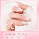 Juego de Uñas Postizas Bailarina - 240 Piezas Delicadas Uñas Postizas Rosa Lila, Pegamento de Cobertura Completa en Uñas Postizas, Juego de Puntas de Uñas Postizas para Manicura y Arte de Uñas para Mujeres y Niñas (Rosa Lavanda)