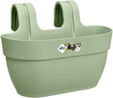 elho Vibia Campana Easy Hanger M 36 - Maceta para balcón y exterior - Ø 36,0 x H 26,5 cm - Negro/Antracita