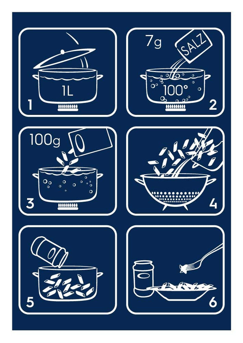 Penne Rigate Barilla pasta de trigo duro n. 73 – Paquete de 1 (1x5kg)