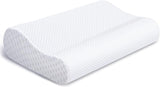 Findigit Health Almohada, Almohada Viscoelástica, Almohada Ortopédica para Dormir de Lado y Boca Arriba, Almohada Ergonómica para la Columna Cervical (60 X 35 X 11/9 cm) Almohadas Ortopédicas Cervicales Naty Shop