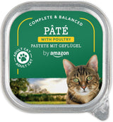 Lifelong by Amazon Katzenfutter, nass, Pastete mit Geflügel, 100 g, 16 unidades