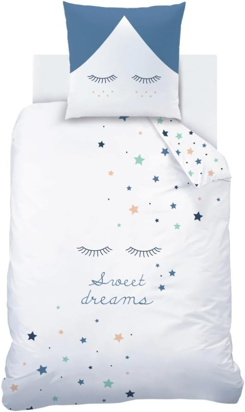 Juego de cama infantil reversible, Ropa de cama Estrellas - infantil Naty Shop Default Title