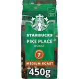 STARBUCKS Pike Place Roast, Mittlere Röstung, Ganze Kaffeebohnen 450g (paquete de 4)