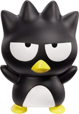 Mattel Hello Kitty GWW98 - Figura Sanrio Badtz-Maru y Jazzlyn Puppe (aprox. 25,4 cm) con accesorios y accesorios, cabello largo lila y atuendo moderno, peajes para niños de 3 años