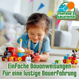 LEGO 10941 DUPLO Disney Tren de cumpleaños de Mickey y Minnie, tren de juguete con tarta y globos, regalo para niños a partir de 2 años Juegos de construcción Besuche den LEGO-Store