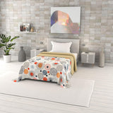 Colcha Verano Estampada Fantasía, Relleno Poliester, Pétalos, 260X270Cm Edredones y edredones Naty Shop Acquerello 170X270Cm
