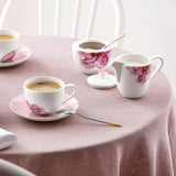 Villeroy & Boch - Taza de leche Rose Garden, 280 ml, porcelana Premium, blanco/rosa
