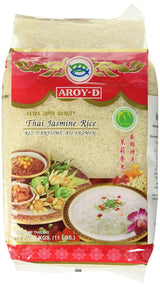 Arroz aromático Aroy-D, arroz de grano largo 100%, 1 paquete (1 x 5 kg)