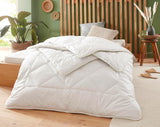 Edredón Badenia Trendline Eco Camel Ligero 155 X 220 Cm, blanco, certificado Oeko-Tex, producido según el estándar de calidad alemán Edredones y colchas Naty Shop Manta ligera de verano 155 X 220