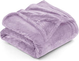 Utopia Ropa de cama Acogedora manta polar [228 x 228 cm, gris] Manta suave, ligera, cálida y esponjosa Manta cómoda y transpirable para cama, sofá, camas y mantas Besuche den Utopia Bedding-Store Lila 228 x 167 cm