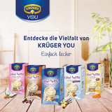 KRÜGER YOU Chai Latte Vanilla Cinnamon, preparación instantánea para bebidas lácteas, aromatizado con vainilla y canela, 250 g (10 sobres de 25 g)