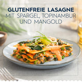 Barilla Pasta Lasaña Sin Gluten, elaborada con deliciosa maíz y arroz, perfecta para personas celíacas o intolerantes al gluten, paquete de 10 (10 x 250g)
