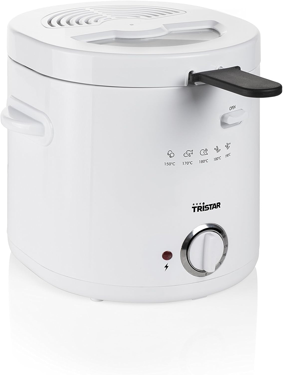 Tristar FR-6941 freidora - termostato, 1,5 L, 1000 W, blanca Electrodomésticos Naty Shop