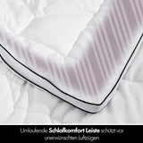 Edredón All Seasons 135X200 - Edredón Ligero 135X200 - Transpirable y Lavable y 100% Vegano - Edredón de Malla Climática y Banda Confort para Dormir - Relleno 800G Edredones y Edredones Naty Shop