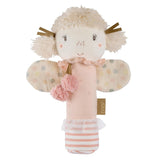 Fehn juguete palo de agarre para niños fehnNatur juguete conejo - juguete de actividad motora con sonajero para agarrar, abrazar - juguete de agarre con algodón orgánico - juguete para bebés y niños pequeños a partir de 0 meses Baby Toys Naty Shop Fairy