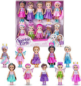 -Muñecas-4.7"-Colección Fantasy Little Friend, juego de 10