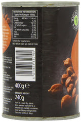 - Garbanzos marrones (enlatados), paquete de 12 (12 x 400 g)