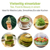 Bohyang Garden Matcha en polvo 100 g – Té verde premium de Corea del Sur | Finamente molido y rico en tradición | Para cafés con leche, batidos, repostería y rituales de cuidado personal | Matcha en polvo en bolsa con cierre