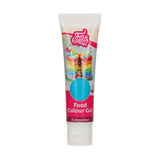 Colorante alimentario Funcakes Gel Turquesa: Colorante alimentario altamente concentrado para masas, natas, fondant y mazapanes. Fácil dosificación. Una sola gota para crear colores vibrantes. Halal. 30 gramos.
