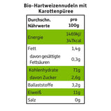 Freche Freunde Fideos Vegetales Orgánicos 'Zanahoria' 25% Contenido Vegetal Vegano Paquete de 6 (6 x 300g)