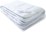 Aqua-Textil Edredón 4 Estaciones 135X200Cm Mantas Anudadas Invierno 800G Verano 600G Climatizador Oeko-Tex Edredones y Edredones Naty Shop 225 X 250 Cm Microfibra ligera de verano