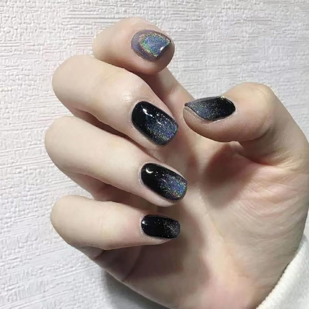 Polvo de uñas cromado Aurora Ice Shimmer polvo de pigmento cromado 4 Uds polvo cromado Nägel Nail Art Nageldesign